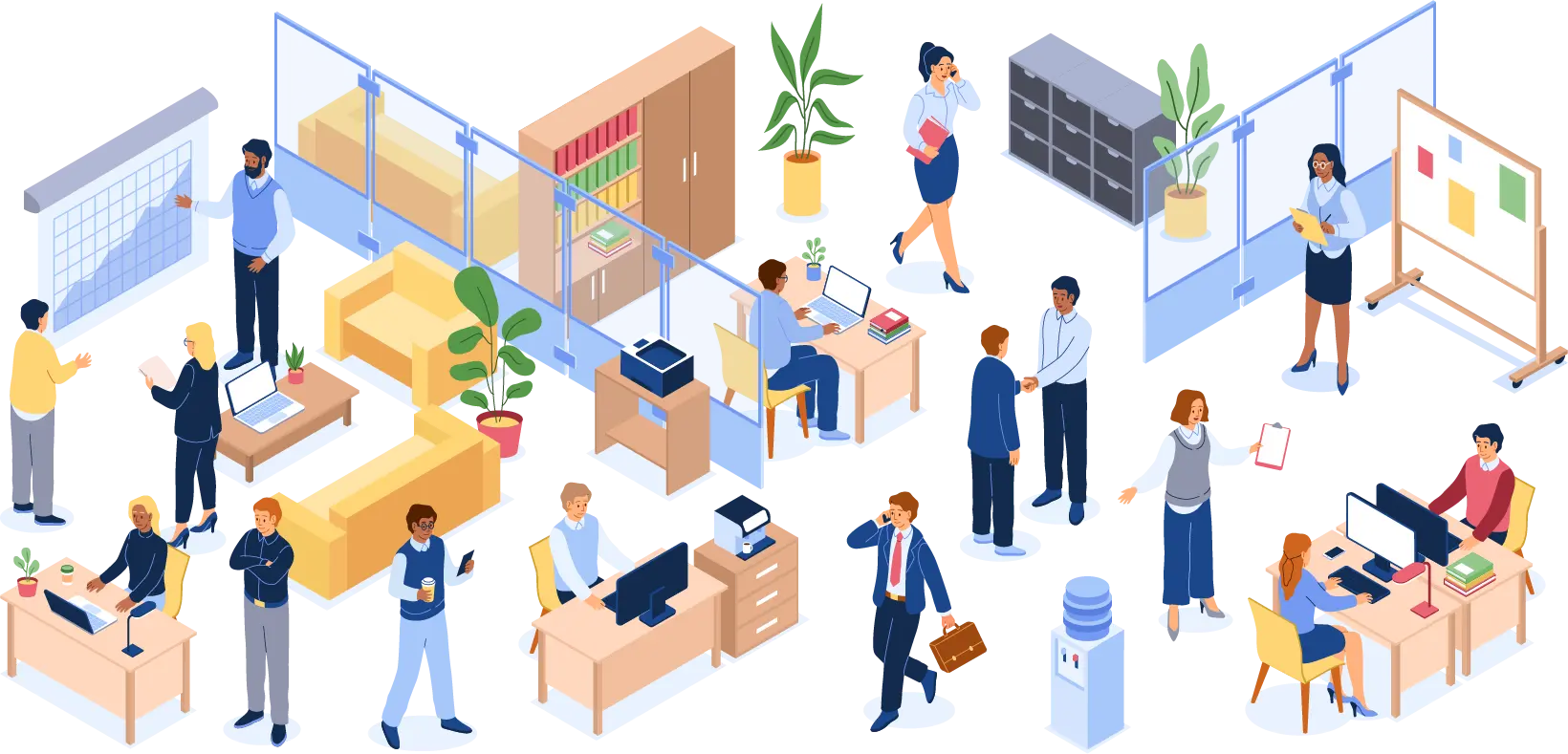 会社概要イラスト